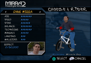 Dave Mirra Freestyle BMX 2 - GameCube