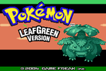 Pokemon LeafGreen Version - Game Boy Advance