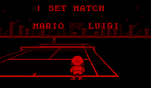 Mario's Tennis - Virtual Boy