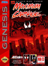 Spider-Man Maximum Carnage - SEGA Genesis