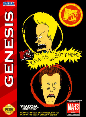 Beavis and Butthead - SEGA Genesis