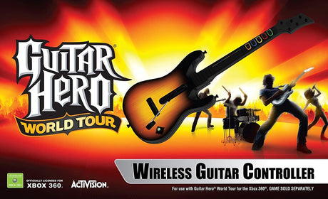 Guitar Hero World Tour Wireless Guitar Controller for Xbox 360
