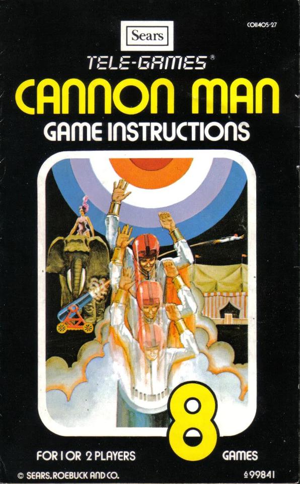 Cannon Man - Atari 2600