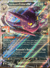 Team Rocket's Crobat ex - 122/182 (122/182) [Prize Pack Series Cards]