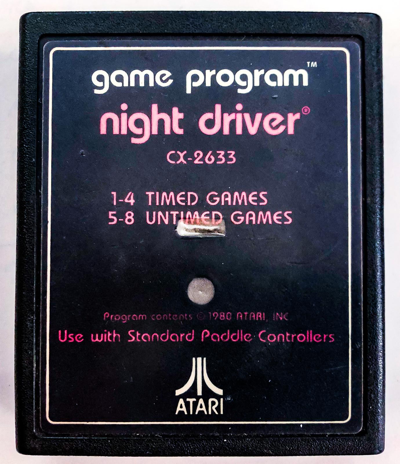 Night Driver - Atari 2600