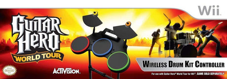 Guitar Hero World Tour Wireless Drum Kit Controller for Nintendo Wii