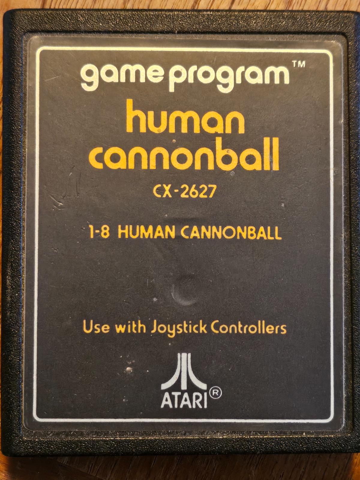 Human Cannonball - Atari 2600