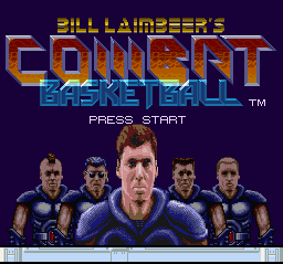 Bill Laimbeer's Combat Basketball - Super Nintendo