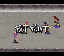 Street Hockey '95 - Super Nintendo