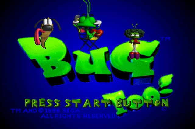 Bug Too! - SEGA Saturn
