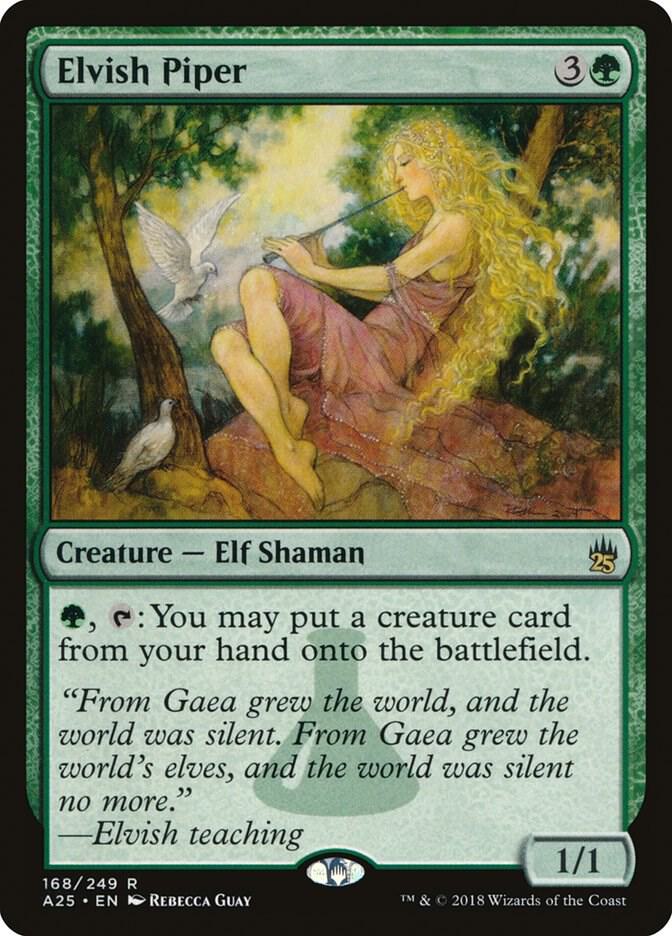 Elvish Piper (168) [Masters 25]