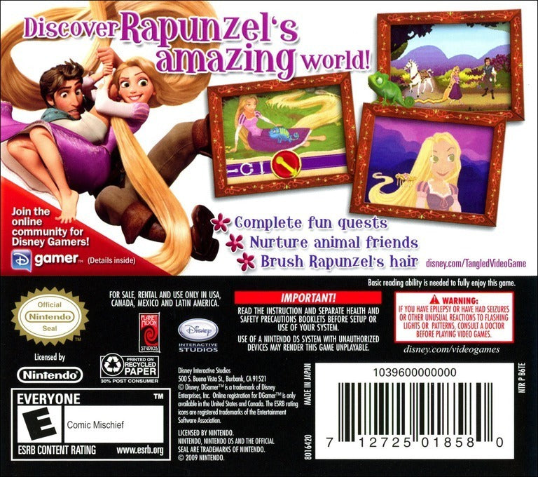 Disney Tangled - Nintendo DS