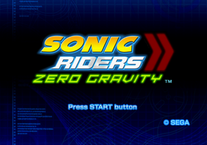 Sonic Riders: Zero Gravity - PlayStation 2