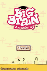 Big Brain Academy - Nintendo DS