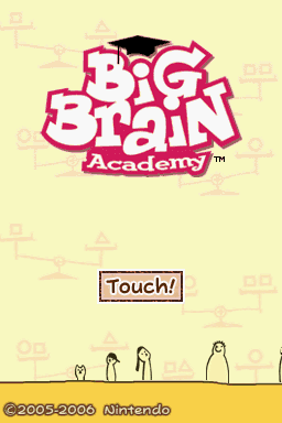 Big Brain Academy - Nintendo DS