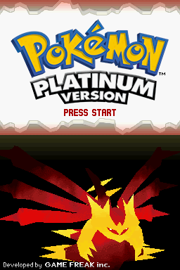 Pokemon Platinum Version - Nintendo DS