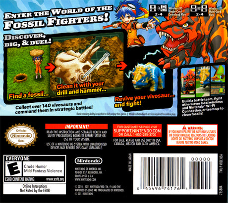 Fossil Fighters: Champions - Nintendo DS
