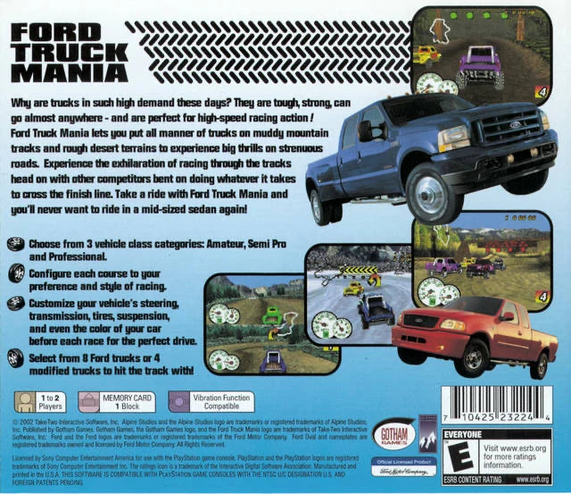 Ford Truck Mania - PlayStation