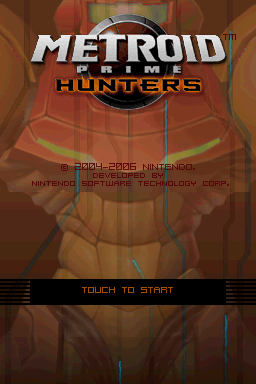 Metroid Prime Hunters - Nintendo DS