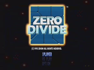 Zero Divide (Long Box) - PlayStation