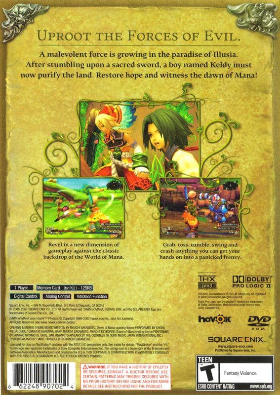 Dawn of Mana - PlayStation 2