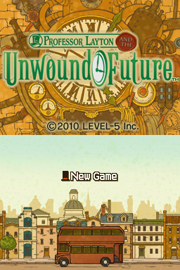 Professor Layton and the Unwound Future - Nintendo DS