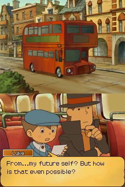 Professor Layton and the Unwound Future - Nintendo DS