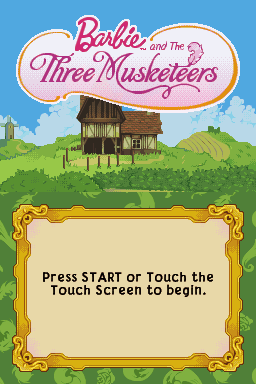Barbie and the Three Musketeers - Nintendo DS