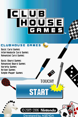 Clubhouse Games - Nintendo DS