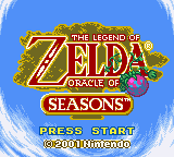 Legend of Zelda: Oracle of Seasons - Game Boy Color