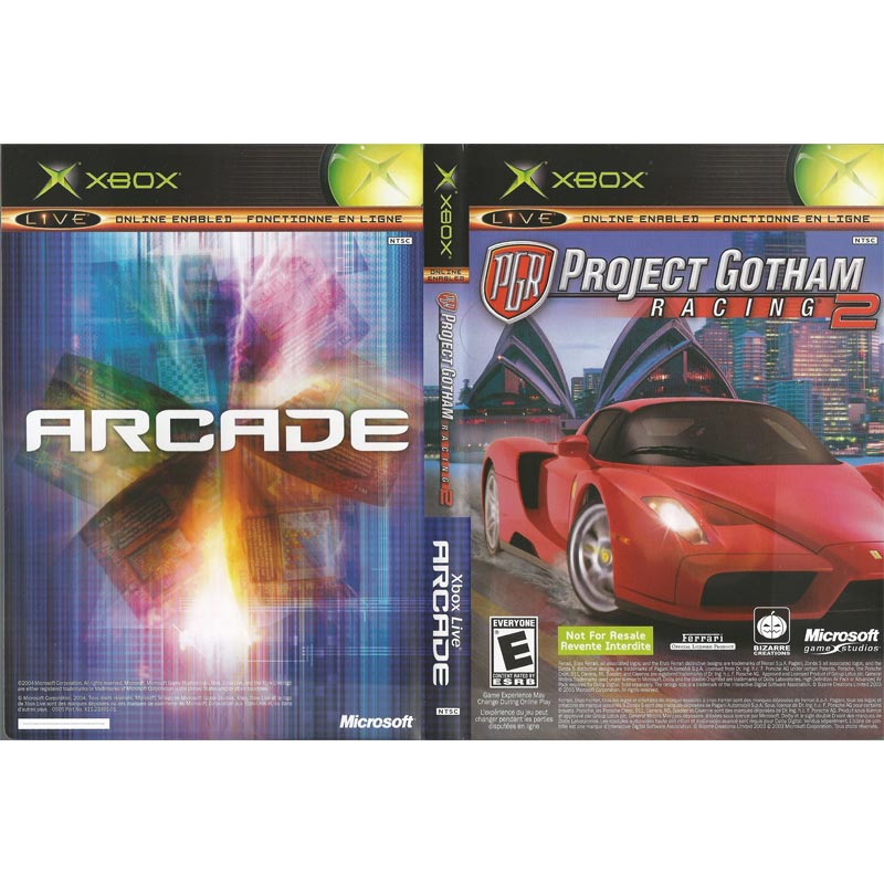 Project Gotham Racing 2 & Xbox Live Arcade - Xbox