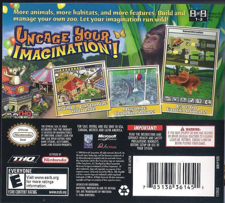 Zoo Tycoon 2 - Nintendo DS