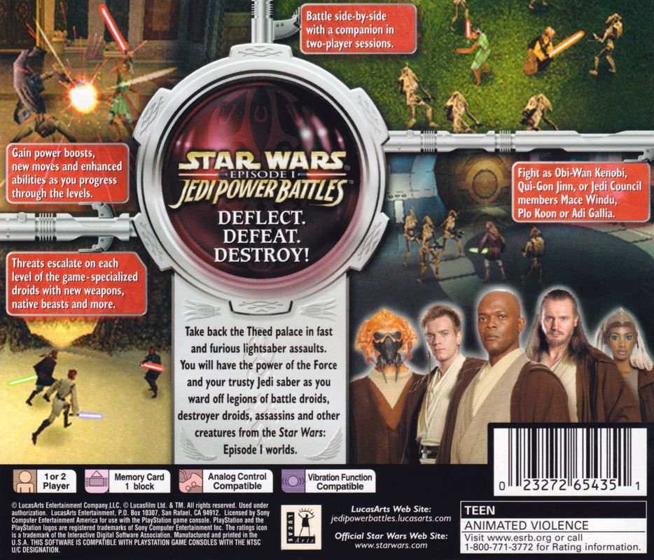 Star Wars: Episode I - Jedi Power Battles - PlayStation