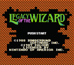 Legacy of the Wizard - NES