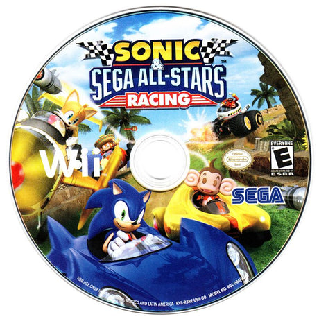 Sonic & SEGA All-Stars Racing - Wii
