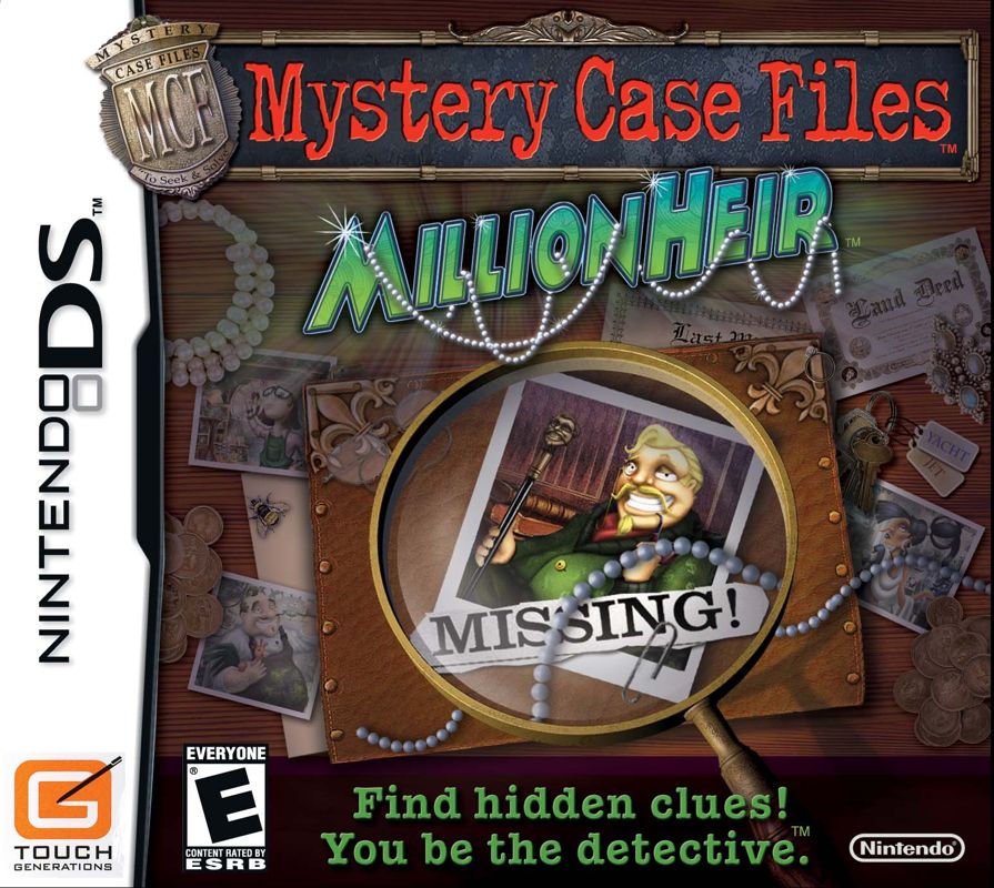 Mystery Case Files: MillionHeir - Nintendo DS