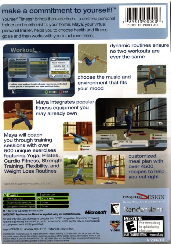 Yourself!Fitness - Xbox