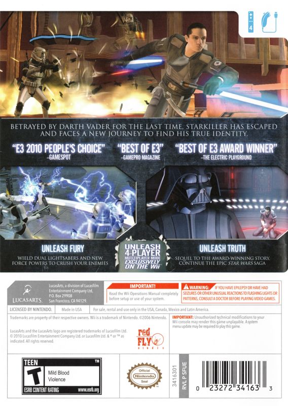 Star Wars: The Force Unleashed II - Wii
