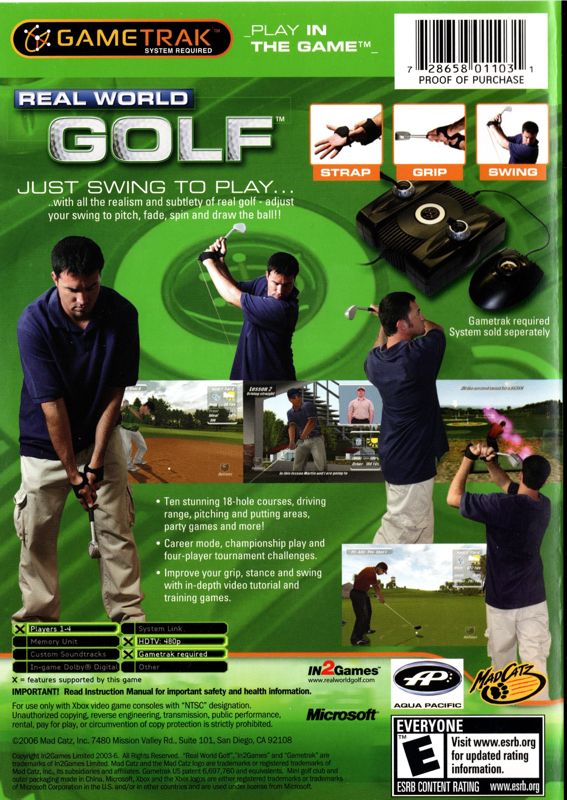 Real World Golf - Xbox