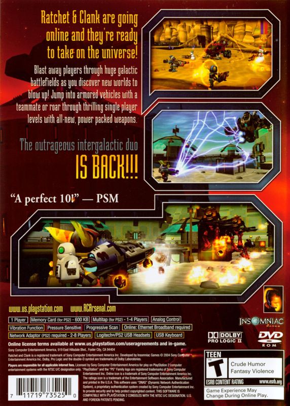 Ratchet & Clank: Up Your Arsenal - PlayStation 2