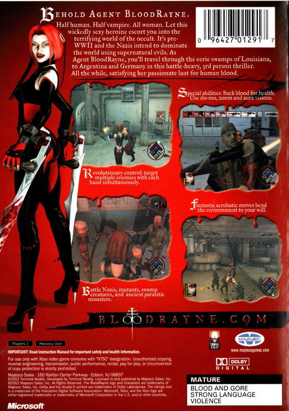 BloodRayne - Xbox
