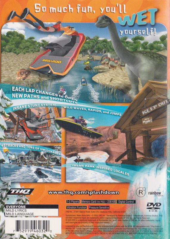 Splashdown: Rides Gone Wild - PlayStation 2