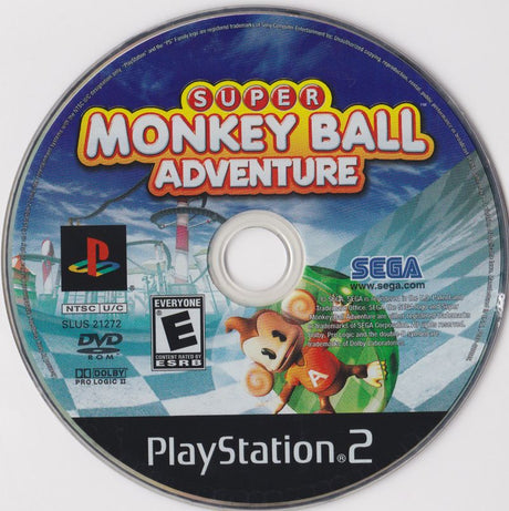 Super Monkey Ball Adventure - PlayStation 2