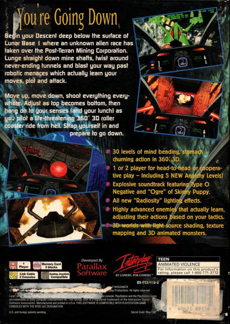 Descent - PlayStation