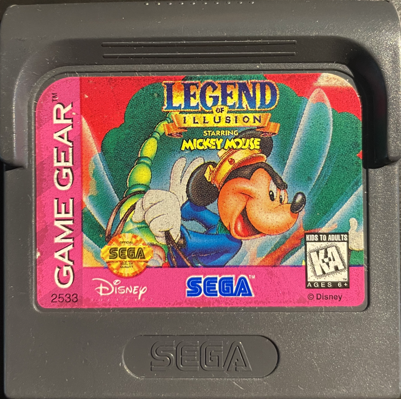 Legend of Illusion starring Mickey Mouse - SEGA Game Gear