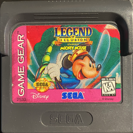 Legend of Illusion starring Mickey Mouse - SEGA Game Gear