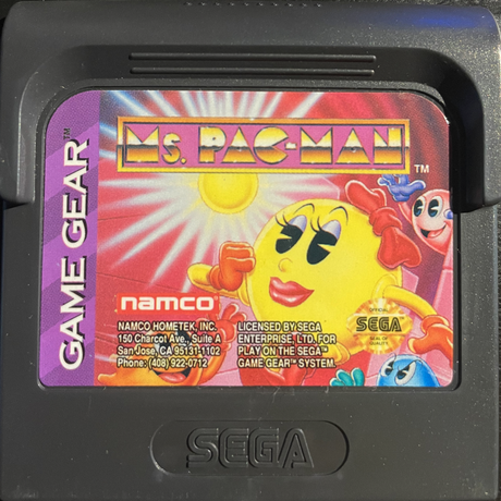 Ms. Pac-Man - SEGA Game Gear