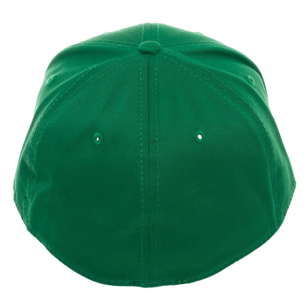 Super Mario Green Luigi Flex Fit Hat