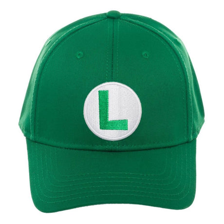 Super Mario Green Luigi Flex Fit Hat