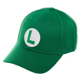 Super Mario Green Luigi Flex Fit Hat